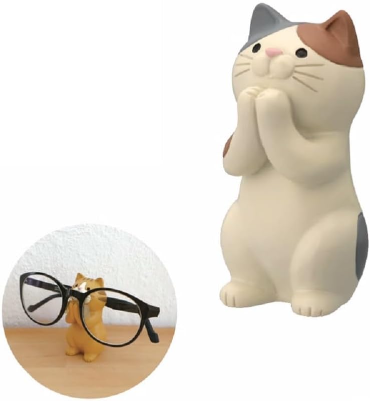 Suillty Cute Wooden Animal Glasses Holder Carving Sunglasses Eyeglass Display Stand Rack Home Office Desktop Decoration Gift for Kids - Image 2
